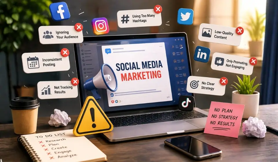 Common Social Media Marketing Mistakes