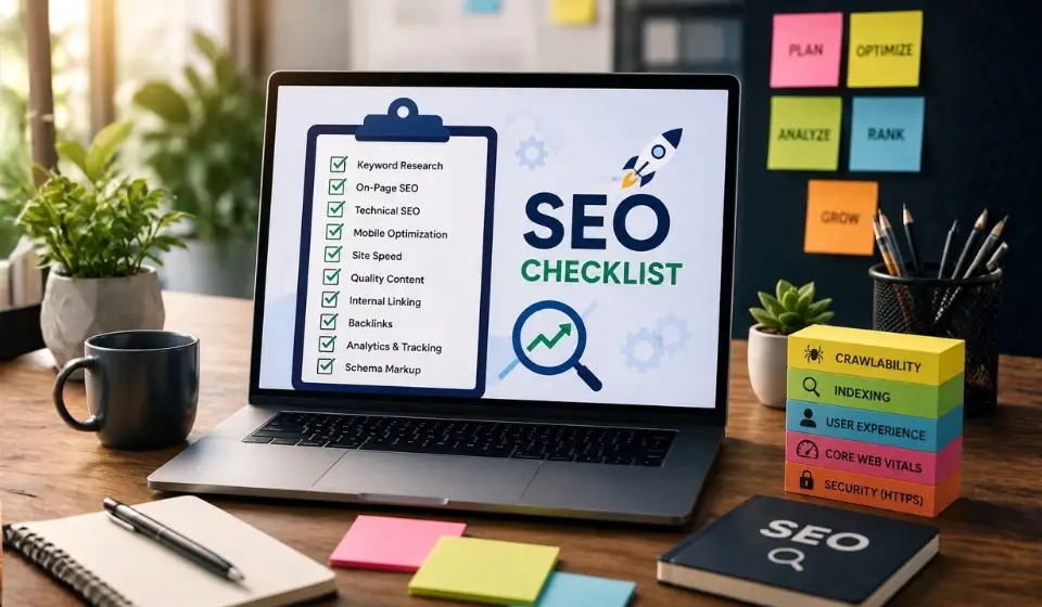 SEO Checklist For New Websites In 2026