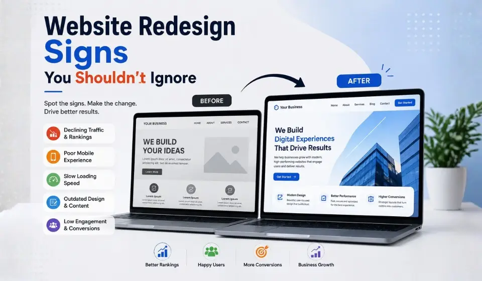 Website Redesign Signs You Shouldn’t Ignore
