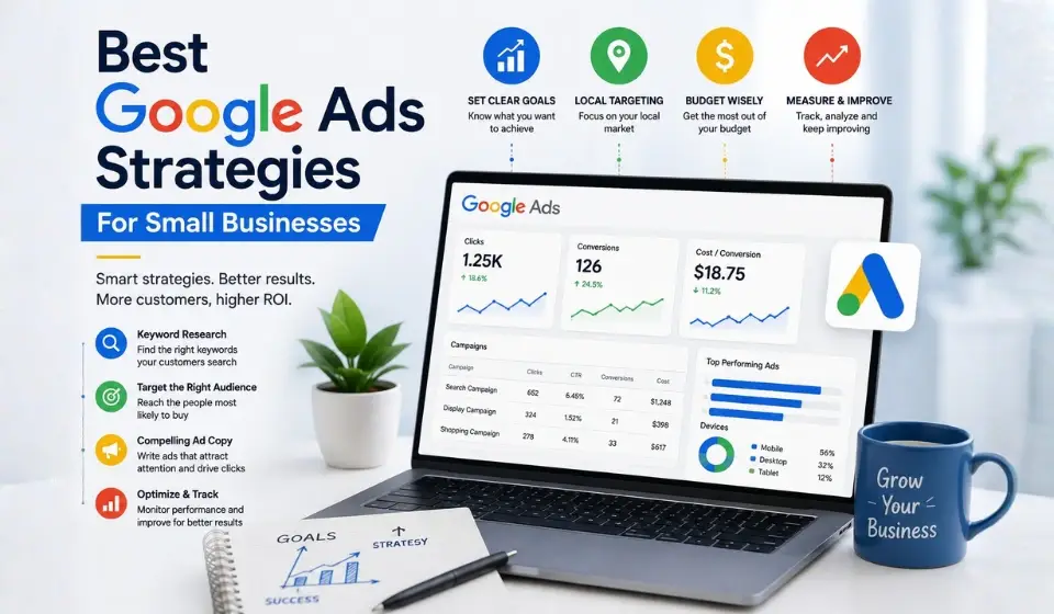 Best Google Ads Strategies For Small Businesses