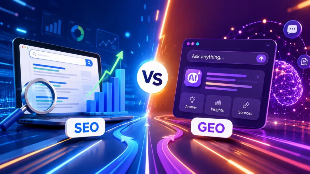 GEO Vs SEO: Is Optimising For AI The New SEO?